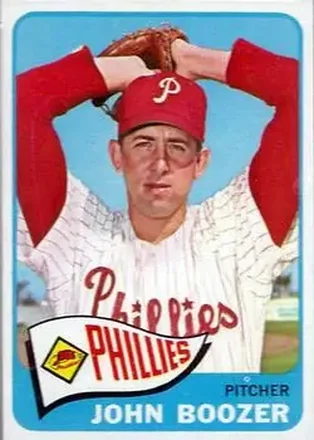1965 Topps #184 - John Boozer - Philadelphia Phillies