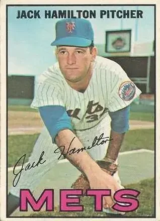 1967 O-Pee-Chee #2 - Jack Hamilton - New York Mets