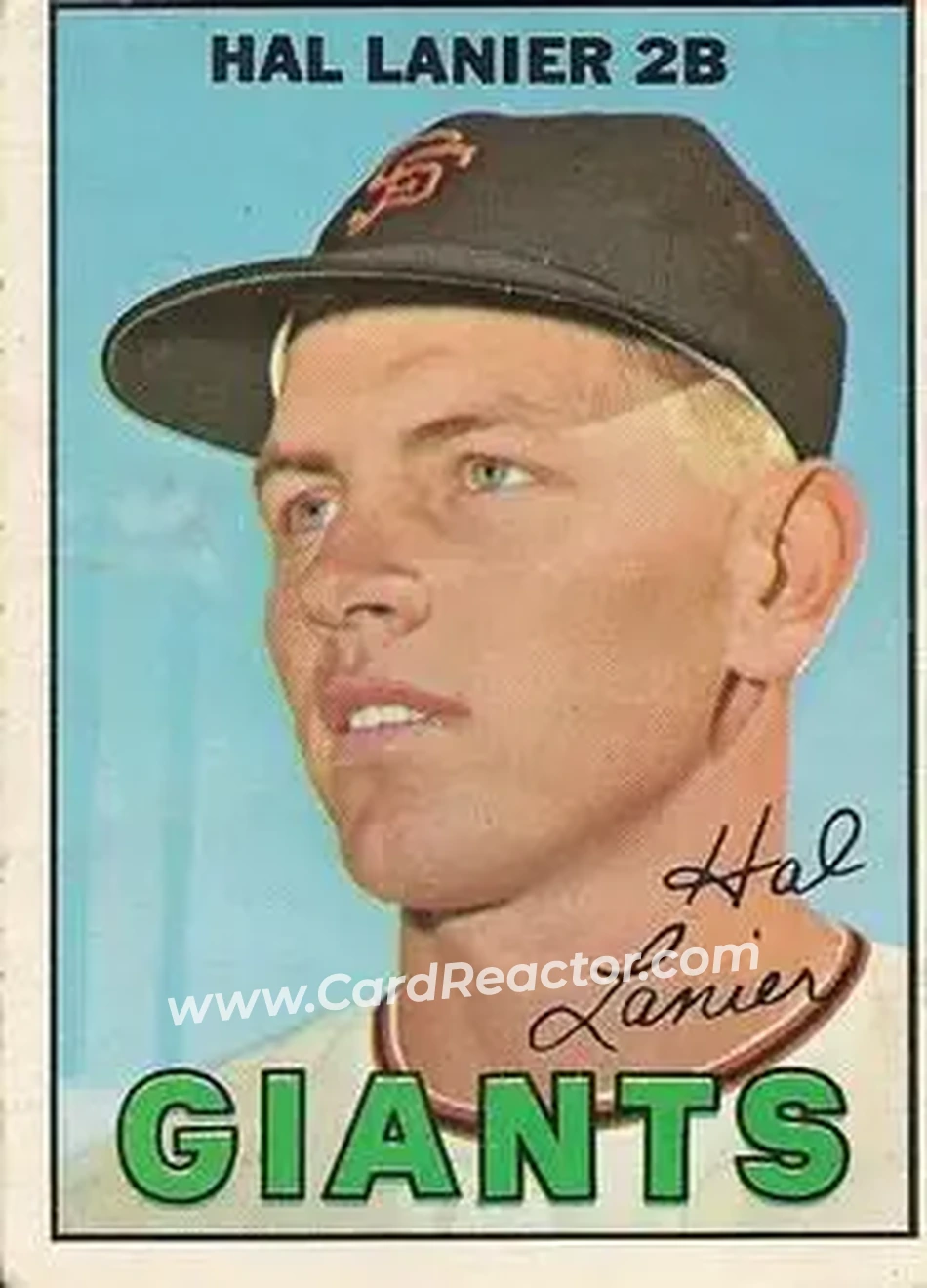 1967 O-Pee-Chee #4 - Hal Lanier - San Francisco Giants - Front