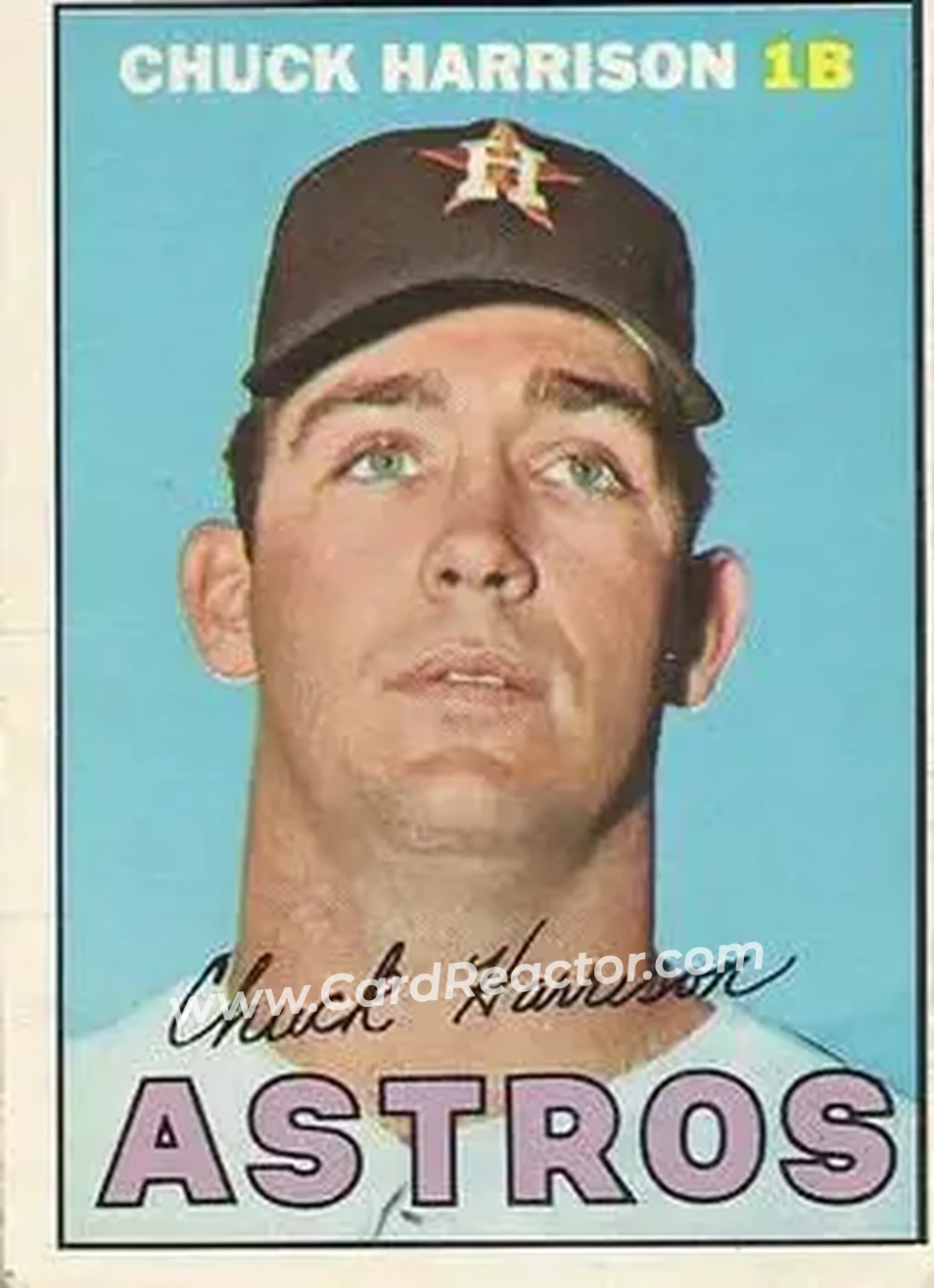 1967 O-Pee-Chee #8 - Chuck Harrison - Houston Astros - Front