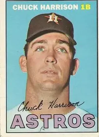 1967 O-Pee-Chee #8 - Chuck Harrison - Houston Astros