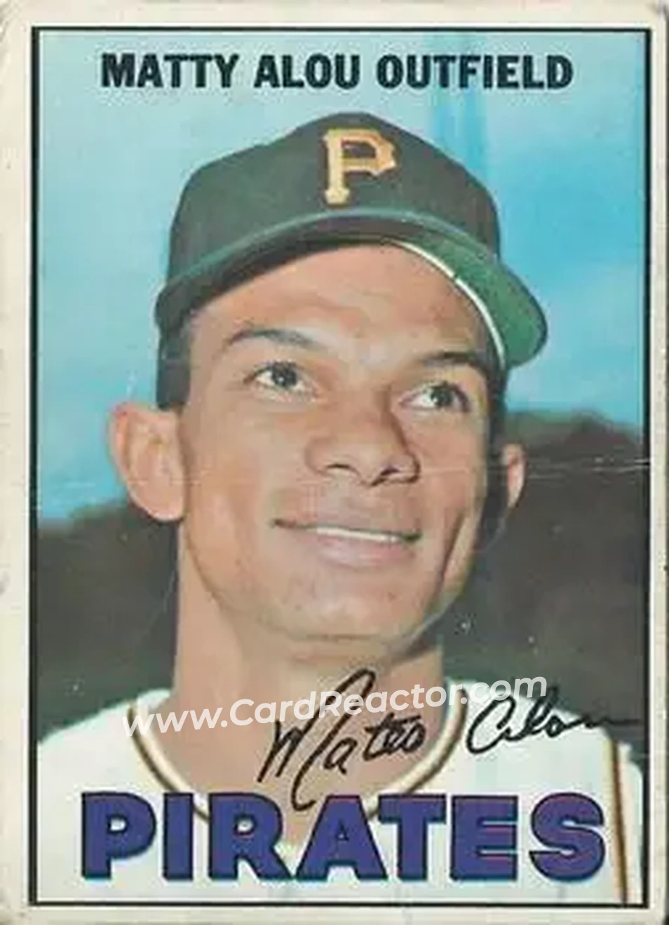 1967 O-Pee-Chee #10 - Matty Alou - Pittsburgh Pirates - Front