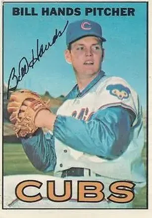 1967 O-Pee-Chee #16 - Bill Hands - Chicago Cubs