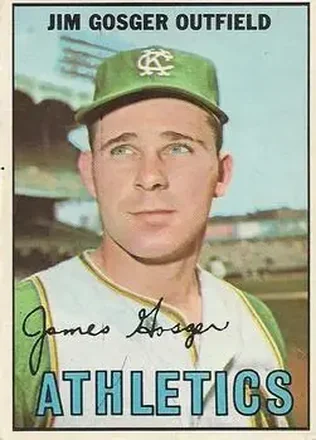 1967 O-Pee-Chee #17 - Jim Gosger - Kansas City Athletics