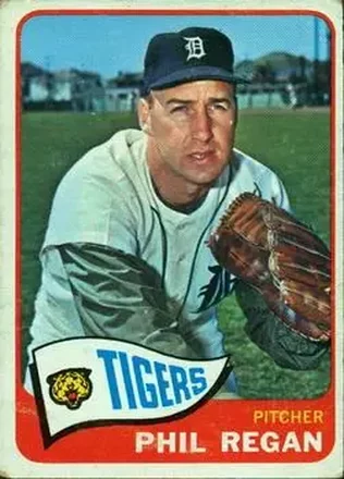 1965 O-Pee-Chee #191 - Phil Regan - Detroit Tigers