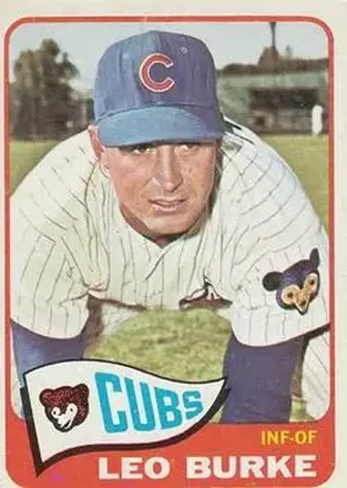 1965 O-Pee-Chee #202 - Leo Burke - Chicago Cubs