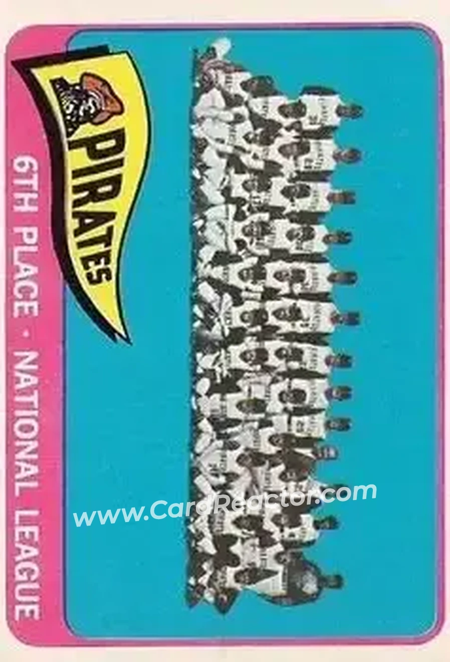 1965 O-Pee-Chee #209 - Card #209 - Pittsburgh Pirates - Front