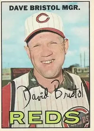1967 O-Pee-Chee #21 - Dave Bristol - Cincinnati Reds