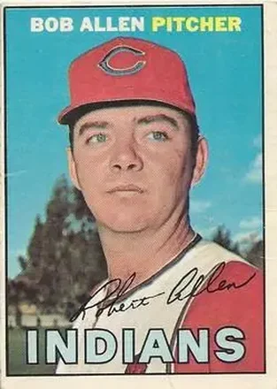 1967 O-Pee-Chee #24 - Bob Allen - Cleveland Indians