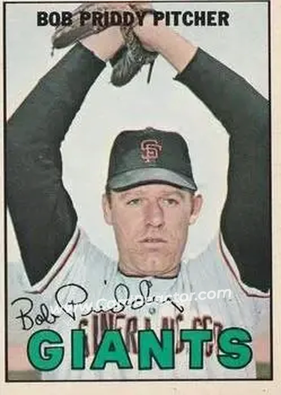 1967 O-Pee-Chee #26 - Bob Priddy - Washington Senators - Front