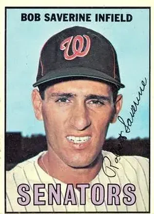 1967 O-Pee-Chee #27 - Bob Saverine - Washington Senators