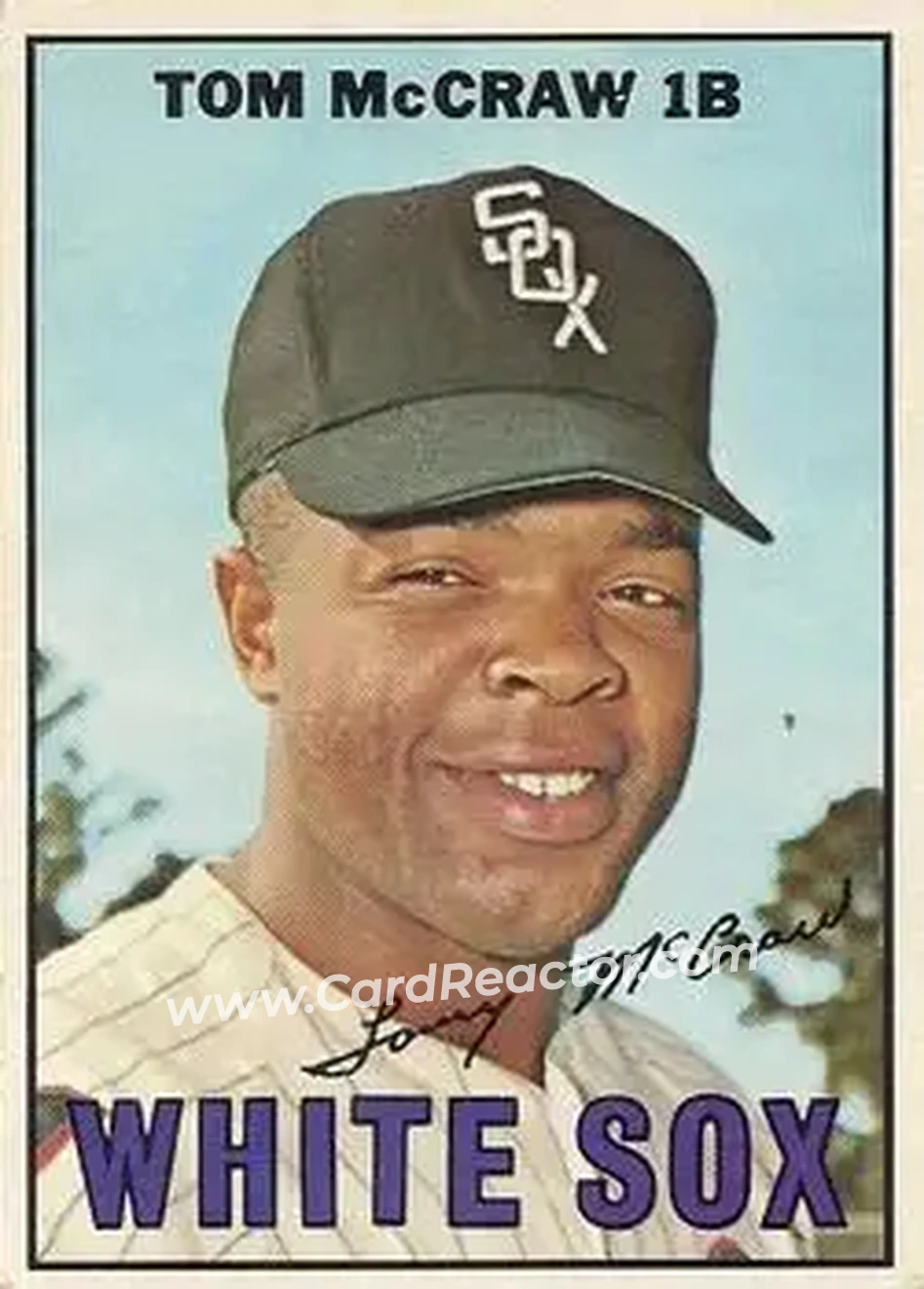1967 O-Pee-Chee #29 - Tommy McCraw - Chicago White Sox - Front
