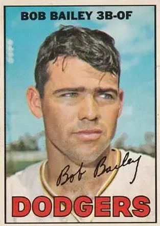 1967 O-Pee-Chee #32 - Bob Bailey - Los Angeles Dodgers