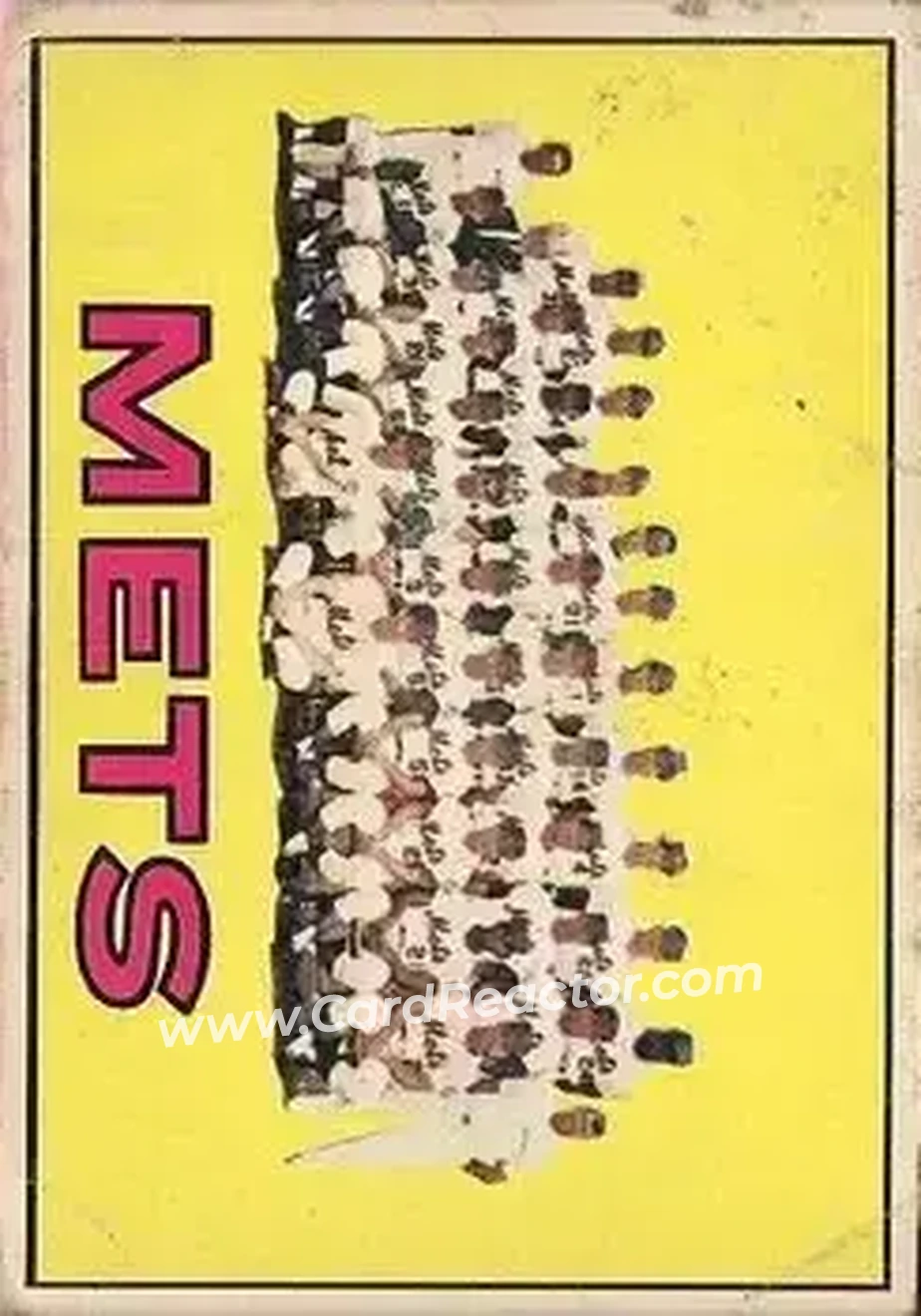 1967 O-Pee-Chee #42 - Card #42 - New York Mets - Front