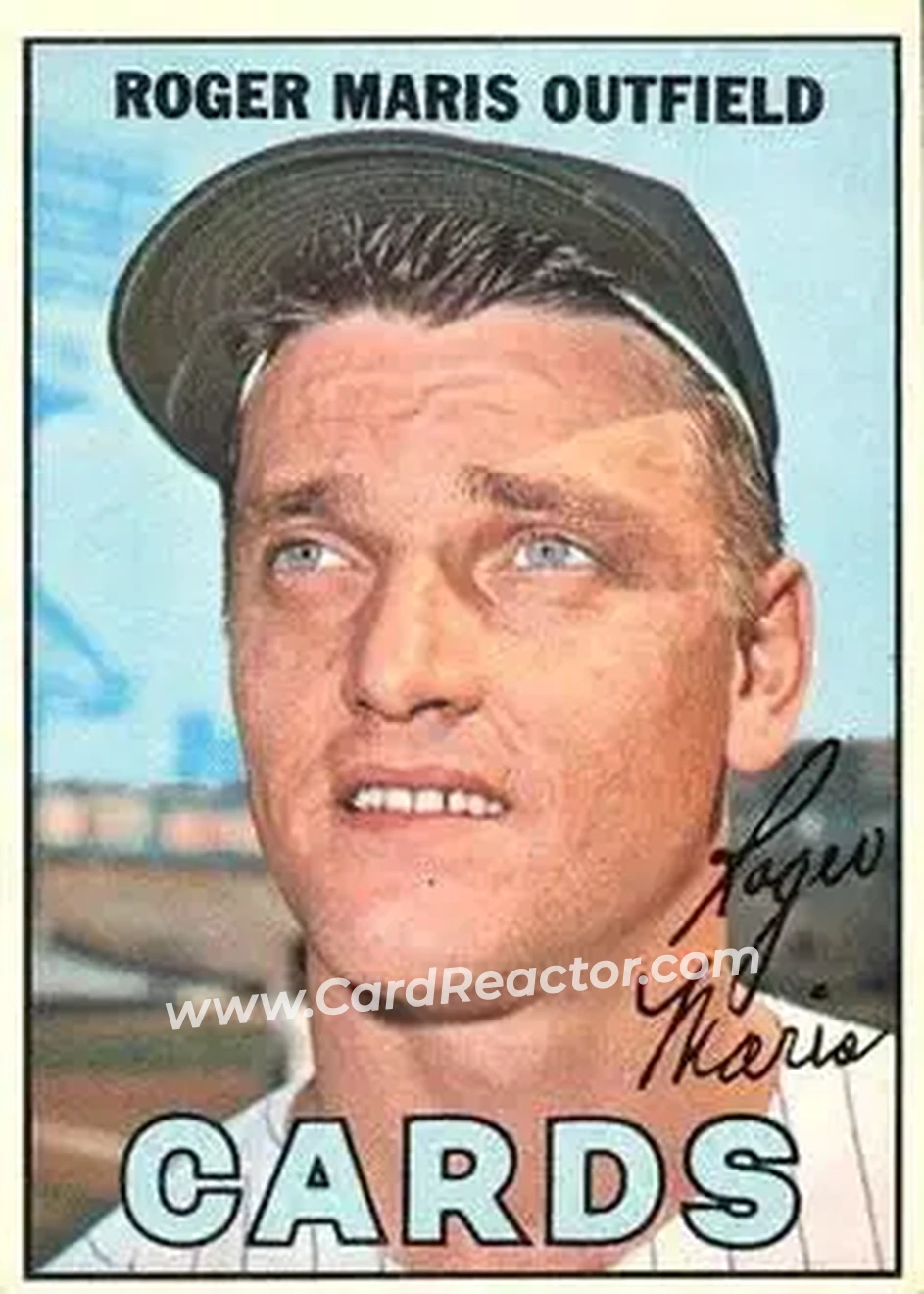 1967 O-Pee-Chee #45 - Roger Maris - St. Louis Cardinals - Front