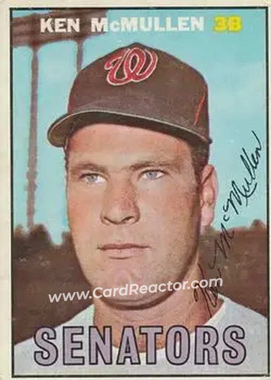 1967 O-Pee-Chee #47 - Ken McMullen - Washington Senators - Front
