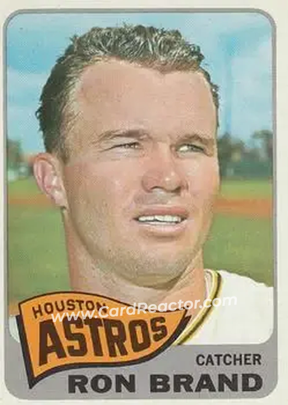 1965 O-Pee-Chee #212 - Ron Brand - Houston Astros - Front