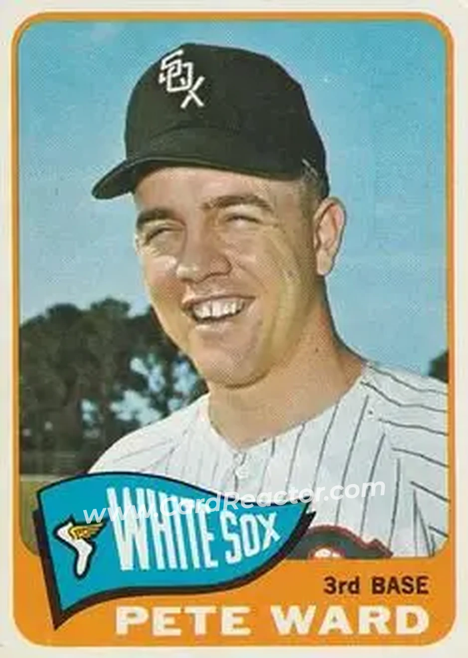 1965 O-Pee-Chee #215 - Pete Ward - Chicago White Sox - Front