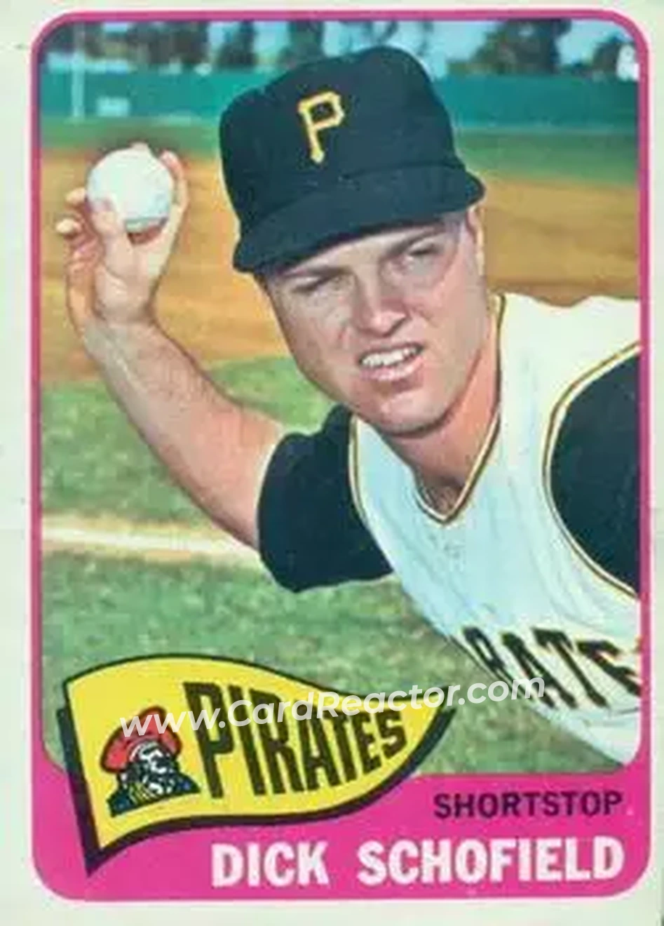 1965 O-Pee-Chee #218 - Dick Schofield - Pittsburgh Pirates - Front