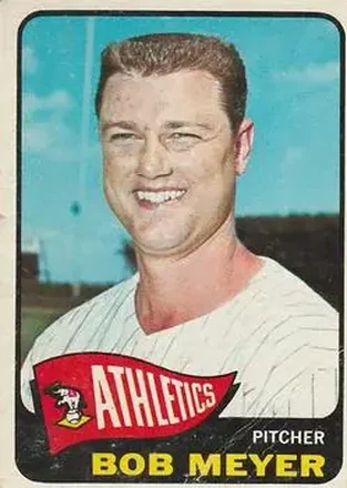 1965 O-Pee-Chee #219 - Bob Meyer - Kansas City Athletics