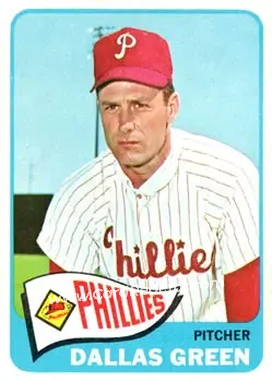 1965 Topps #203 - Dallas Green - Philadelphia Phillies - Front