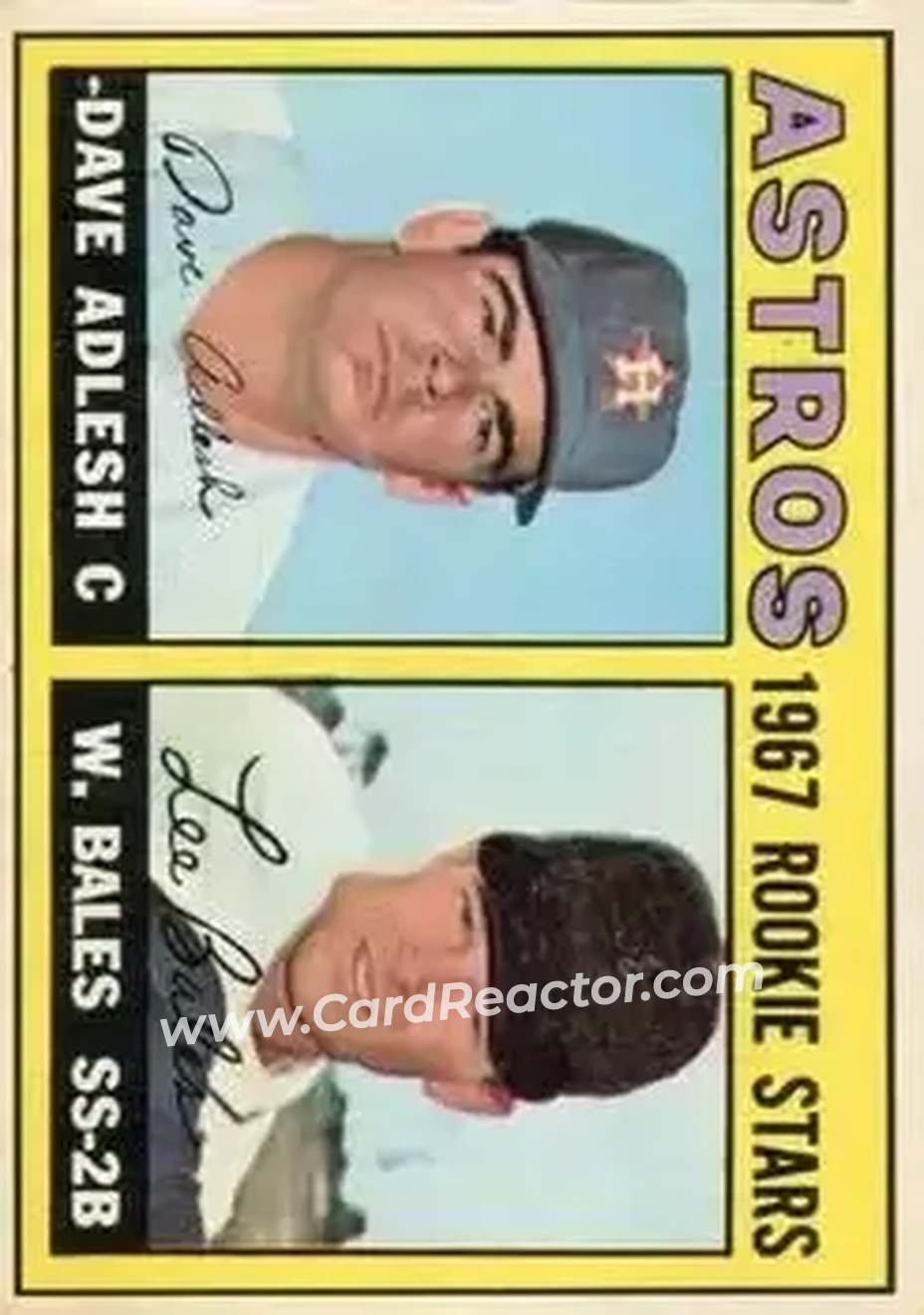 1967 O-Pee-Chee #51 - Card #51 - Houston Astros - Front