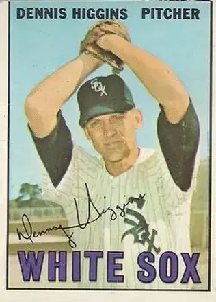 1967 O-Pee-Chee #52 - Dennis Higgins - Chicago White Sox