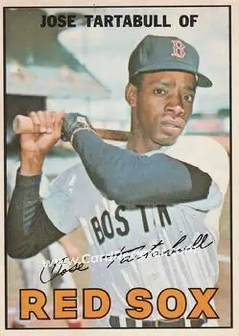 1967 O-Pee-Chee #56 - Jose Tartabull - Boston Red Sox - Front 1967 O-Pee-Chee #56 - Jose Tartabull - Boston Red Sox - Front