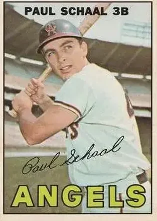 1967 O-Pee-Chee #58 - Paul Schaal - California Angels
