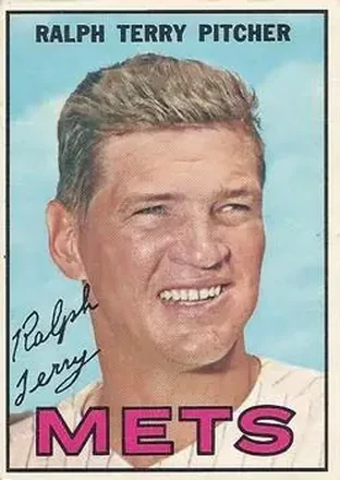 1967 O-Pee-Chee #59 - Ralph Terry - New York Mets 1967 O-Pee-Chee #59 - Ralph Terry - New York Mets