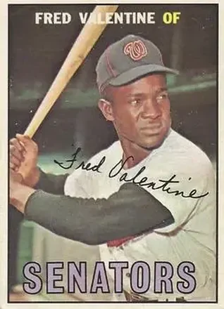 1967 O-Pee-Chee #64 - Fred Valentine - Washington Senators