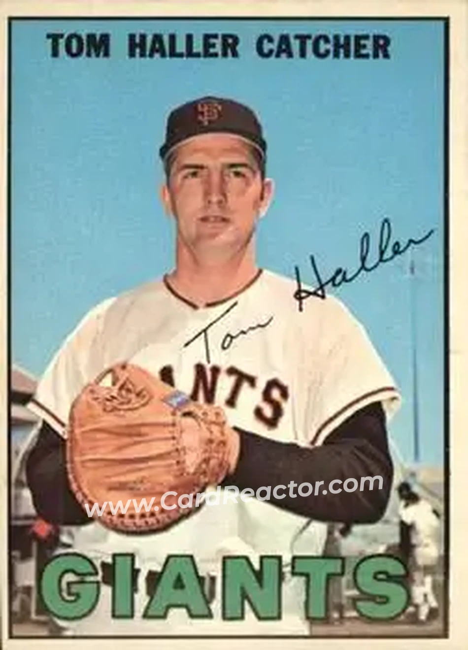 1967 O-Pee-Chee #65 - Tom Haller - San Francisco Giants - Front