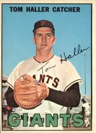 1967 O-Pee-Chee #65 - Tom Haller - San Francisco Giants