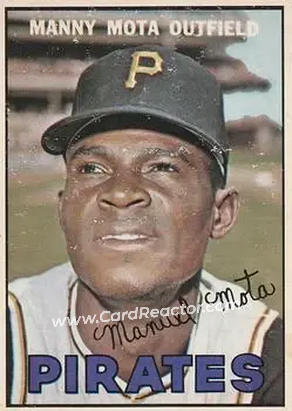 1967 O-Pee-Chee #66 - Manny Mota - Pittsburgh Pirates - Front