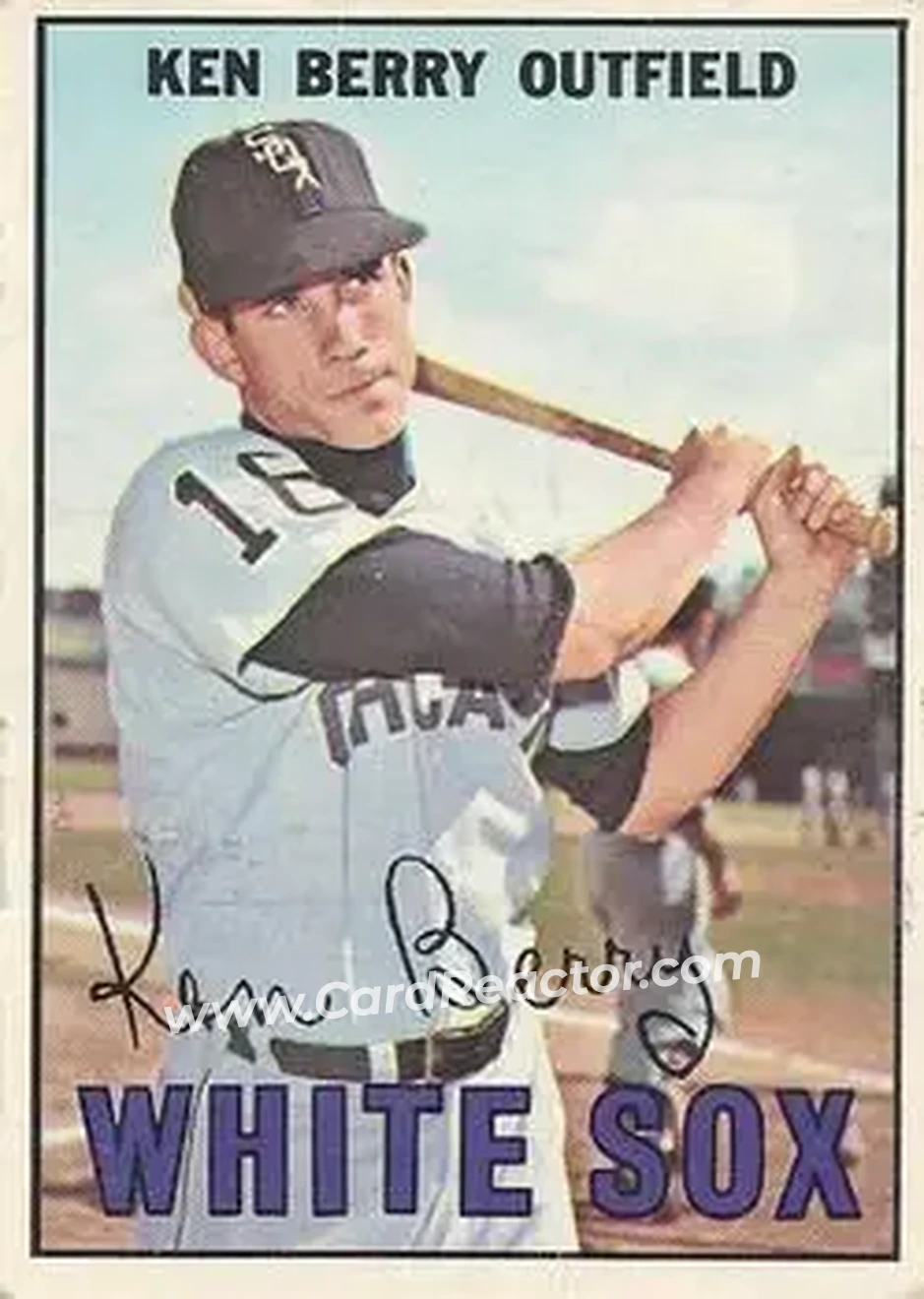 1967 O-Pee-Chee #67 - Ken Berry - Chicago White Sox - Front