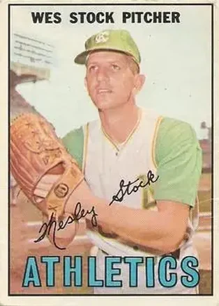 1967 O-Pee-Chee #74 - Wes Stock - Kansas City Athletics 1967 O-Pee-Chee #74 - Wes Stock - Kansas City Athletics