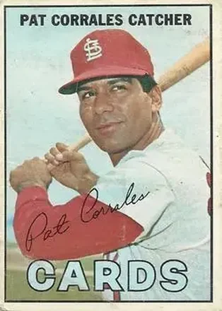 1967 O-Pee-Chee #78 - Pat Corrales - St. Louis Cardinals 1967 O-Pee-Chee #78 - Pat Corrales - St. Louis Cardinals