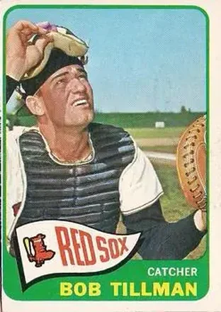 1965 O-Pee-Chee #222 - Bob Tillman - Boston Red Sox