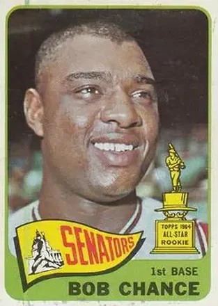 1965 O-Pee-Chee #224 - Bob Chance - Washington Senators