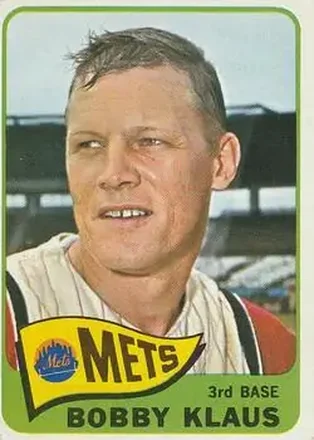 1965 O-Pee-Chee #227 - Bobby Klaus - New York Mets 1965 O-Pee-Chee #227 - Bobby Klaus - New York Mets
