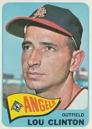 1965 O-Pee-Chee #229 - Lou Clinton - Los Angeles Angels