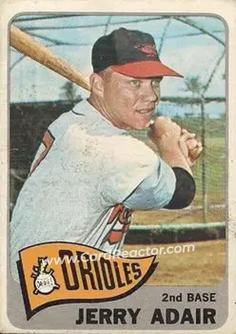 1965 O-Pee-Chee #231 - Jerry Adair - Baltimore Orioles - Front