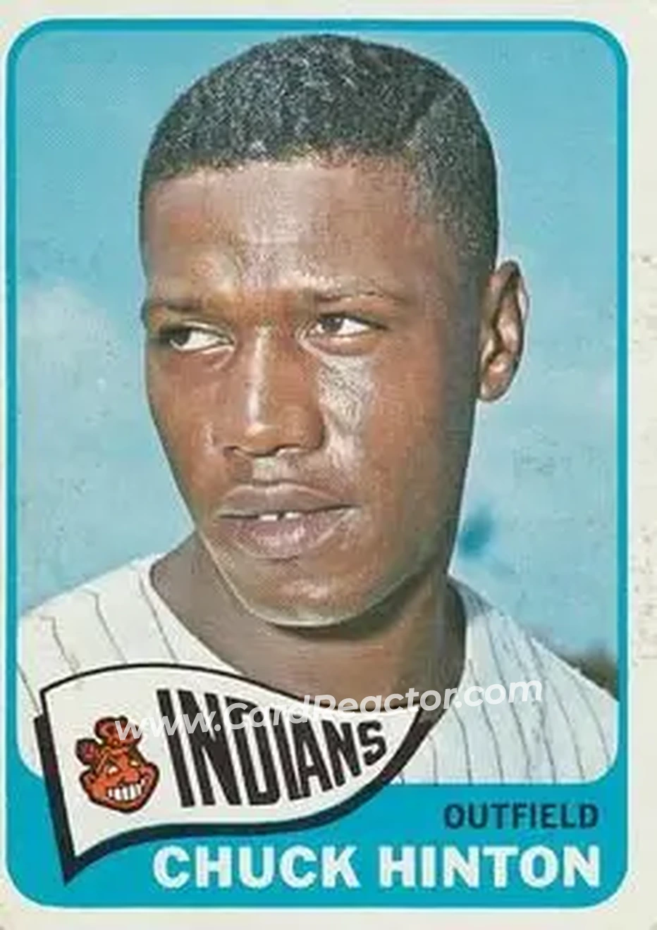 1965 O-Pee-Chee #235 - Chuck Hinton - Cleveland Indians - Front