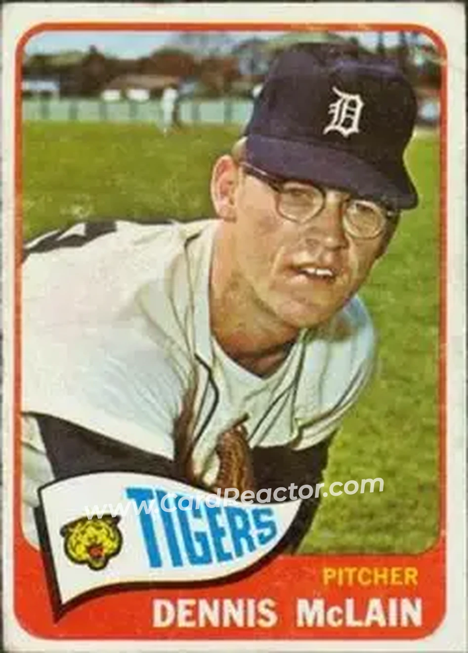 1965 O-Pee-Chee #236 - Denny McLain - Detroit Tigers - Front