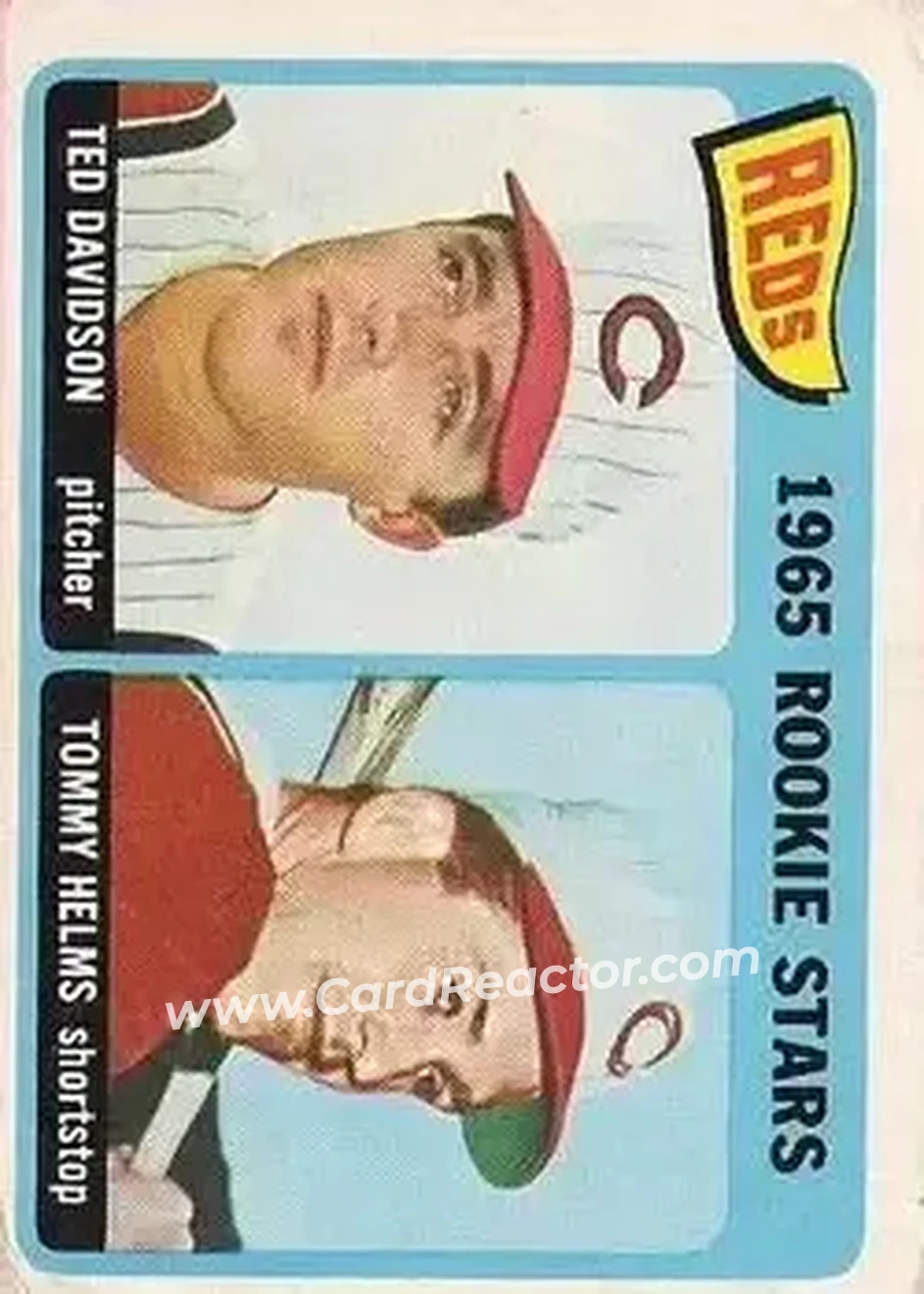 1965 O-Pee-Chee #243 - Card #243 - Cincinnati Reds - Front