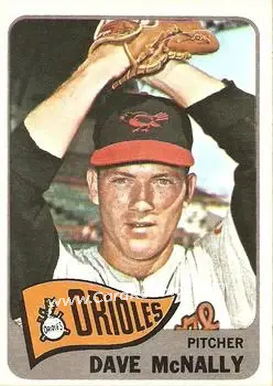 1965 O-Pee-Chee #249 - Dave McNally - Baltimore Orioles - Front