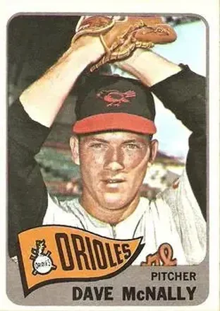 1965 O-Pee-Chee #249 - Dave McNally - Baltimore Orioles