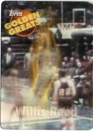 1998 Topps Golden Greats #13 - Willis Reed - New York Knicks