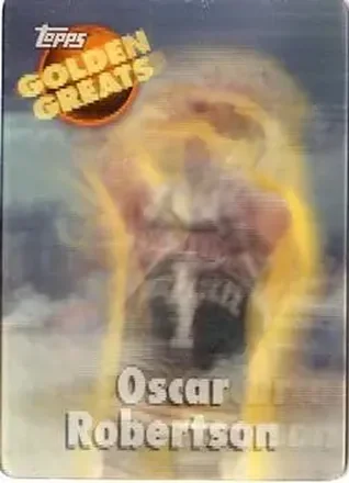 1998 Topps Golden Greats #14 - Oscar Robertson - Milwaukee Bucks