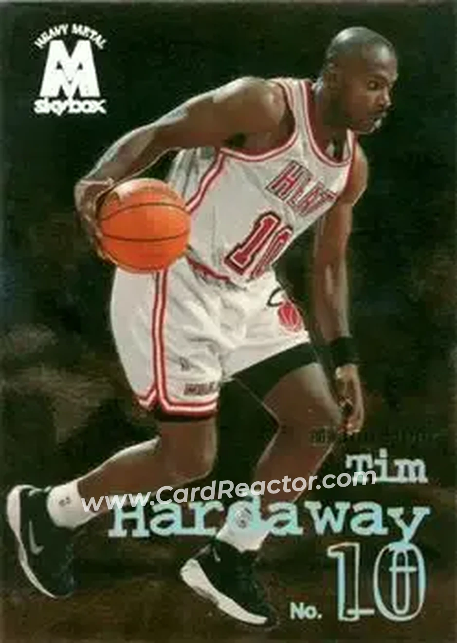 1998-99 SkyBox Molten Metal #106 - Tim Hardaway - Miami Heat - Front